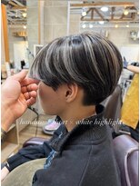 ティンク 横浜(Tink) 【KAI】コントラストハイライト×ハンサムショート☆