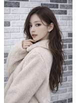 リアン(Lien) オリーブブラウン×ロングレイヤー