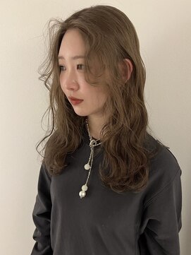 サンデイズド(SUNDAZED) こなれオリーブベージュ×髪質改善カラーセミロング