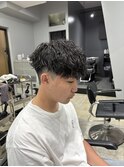 【梅田】ショートマッシュツイストスパイラルパーマ