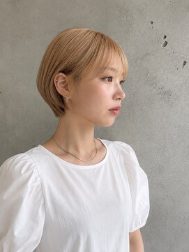 ゲイン(Gain) ショートカット・レイヤーカット×白髪ぼかし