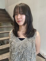 ニューオーセンティック(New Authentic)&nbsp;フェイスレイヤー×ブリーチなしオリーブグレージュ！