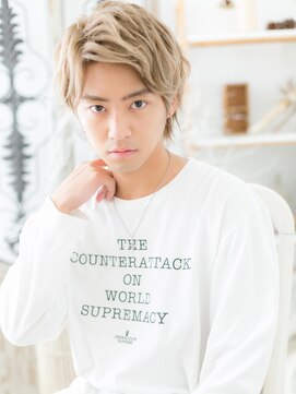 カバーヘア 上尾西口店(COVER HAIR) *mod's上尾*ハイトーンでキメル！イケメン・ネオウルフa