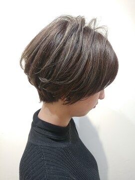 ロンド ブランシュ 錦糸町北口(Lond blanche) 丸みショートデザインカラー無造作カール