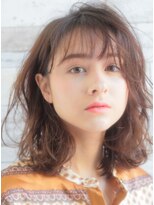 キース ヘアアンドメイク 恵比寿(kith. hair&make)&nbsp;恵比寿kith.本田寿雄×ほつれカールミディ