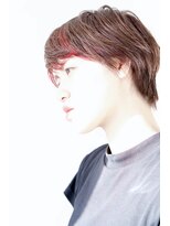 ヘアメイク エイト キリシマ(hair make No.8 kirishima)&nbsp;バングインナーカラー X 丸みショート
