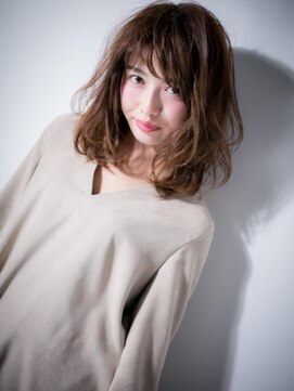 カバーヘア ブリス 戸田公園西口店(COVER HAIR bliss) *bliss戸田公園*無造作カールのグラマラスなスパイラルセミディw