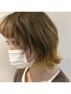 アコット(Acotto.) ミルクティーベージュ x スソカラー