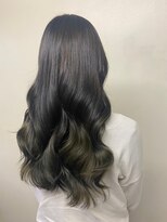 オーシャン 宇都宮店(Ocean)&nbsp;グラデくすみオリーブカラー