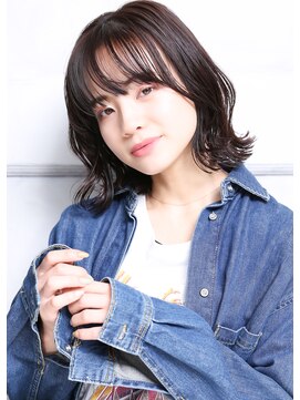 クラッチ ユニ(CLUTCH uni) 大人可愛い２０代３０代４０代小顔暗めカラー 外ハネボブD6