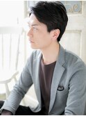 *mod's姪浜*…チャコールグレーサイドパートヘルシースタイルf