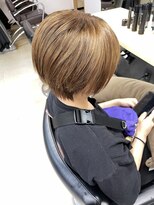 ヘアーラボ ノッシュ 六本松店(Hair Labo Nosh) ショートボブ