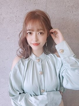 ビバーチェ 慈眼寺(vivace) 【ビバーチェ】ピンクベージュ/ミディアムボブ1