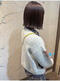 つやボブ/ピンクブラウン