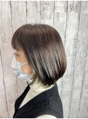 【ボブ】【ハイライト】【インナーカラー】伸ばしかけ