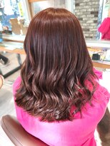 ネオリーブルカ 御茶ノ水店(Neolive Luca)&nbsp;ブリーチ無し"春カラー"！！"ピンクブラウン"