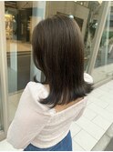☆透明感カラーブリーチなしオリーブベージュオリーブグレージュ