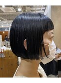黒髪ボブ