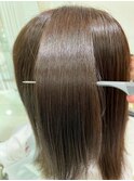 髪質改善ストレート