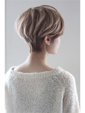 モッズヘア 三鷹店(mod's hair) 大人可愛いナチュラル前下がりショート【COLEETE】