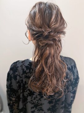 ココル(cocolu) 結婚式ヘアセットローポニスタイル