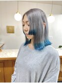 シルバーカラー＆エンドカラー/ケアブリーチ/デザインカラー