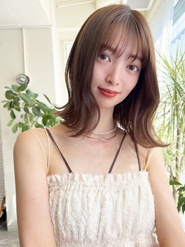 コート 表参道(Cote) Coteスタイル　グレーベージュ/レイヤーロング/アッシュカラー