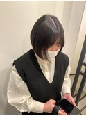 丸みボブ/収まりショート