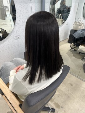 ビーヒアナウ N゜03 金沢駅西店(BE HERE NOW) 【縮毛矯正/ストレート/髪質改善/セミロング】