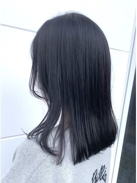 アフターニュース 新潟(afternews) 切りっぱなし/ブルーブラック