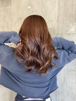 ハーフアンドハーフ(HALF and HALF)&nbsp;ブリーチ無しミルクティーベージュ