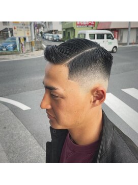 ログ(.6 ROGU) 七三フェード