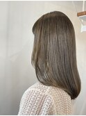 ブリーチなし オリーブ ブラウン 秋冬 カラー ◎Aina