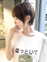 ロンドジェネルーズ 柏(Lond generous)&nbsp;【小林翼】ショート/ボブ/顔まわり/前髪/縮毛矯正/白髪ぼかし/柏