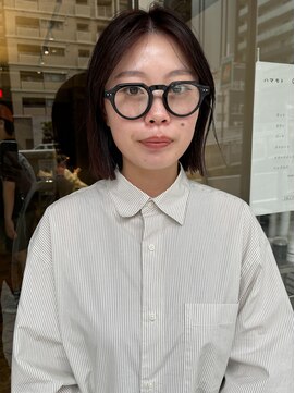 ハマモト ラフなボブヘア