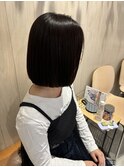 艶髪ストレートボブ