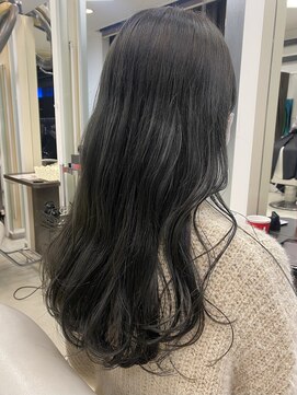 プランタン フォー ヘアー(printemps FOR HAIR) オリーブグレー__赤み消しカラー__オリーブカラー