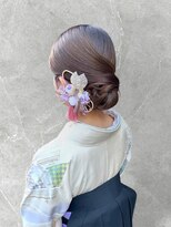 トレノ(Treno.)&nbsp;卒業式・ヘアセット&袴着付け　振袖も可【Treno.吉祥寺】