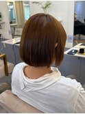 丸みがある縮毛矯正でボブヘア☆