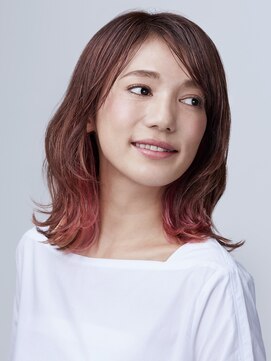 美容室 プリモ クック(Primo Cuck) 似合わせカット20代30代40代50代イヤリングカラーレイヤーミディ