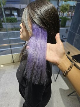 バイエイト(X8) インナーカラー×ラベンダー 『小川』