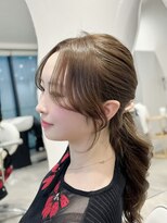ラクシア(LucxiA)&nbsp;顔周りカット/前髪/似合わせ顔周り/韓国ヘア