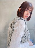 【ROJITHA原宿表参道】縮毛矯正×モカブラウン
