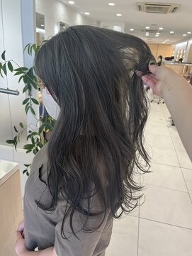 ヴァンカウンシル 金山(VANCOUNCIL kanayama) ホワイトグレージュミニウルフデジタルパーマ AS 5