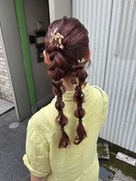 アッシュ 下北沢店(Ash) ツインポニーアレンジ
