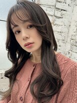 ロンドプランタン 恵比寿(Lond Printemps) くびれヘア/アプリコットオレンジ/レイヤーカット/ブリーチなし