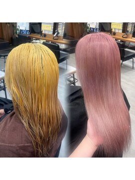 ネクスト 池袋(NEXT) ピンク/ハイトーン/ペール系/ブリーチ