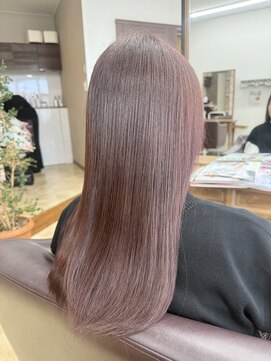 トップスタイル リッチ 秋冬のピンク系カラー