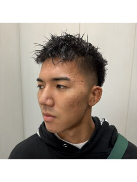 ヘアーアンドグルーミング ヨシザワインク(HAIR&GROOMING YOSHIZAWA Inc.) メンズバーバーフェードハードツイスト　理容室眉毛カット