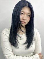 ベルグローアルファ(BELLE GROW ALPHA) レイヤーカット/ミルクティーグレージュ/ダブルカラー/エクステ